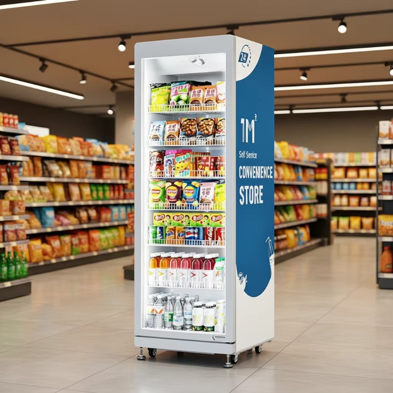 Open Vending Machine - ماكينة بيع ذاتي مخصصة من فودلاين