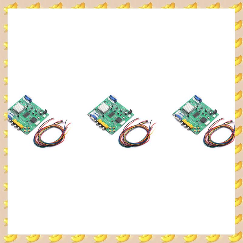 Usb Game Board Jamma - A45U 3X GBS8200 CGA/EGA/YUV/RGB إلى VGA