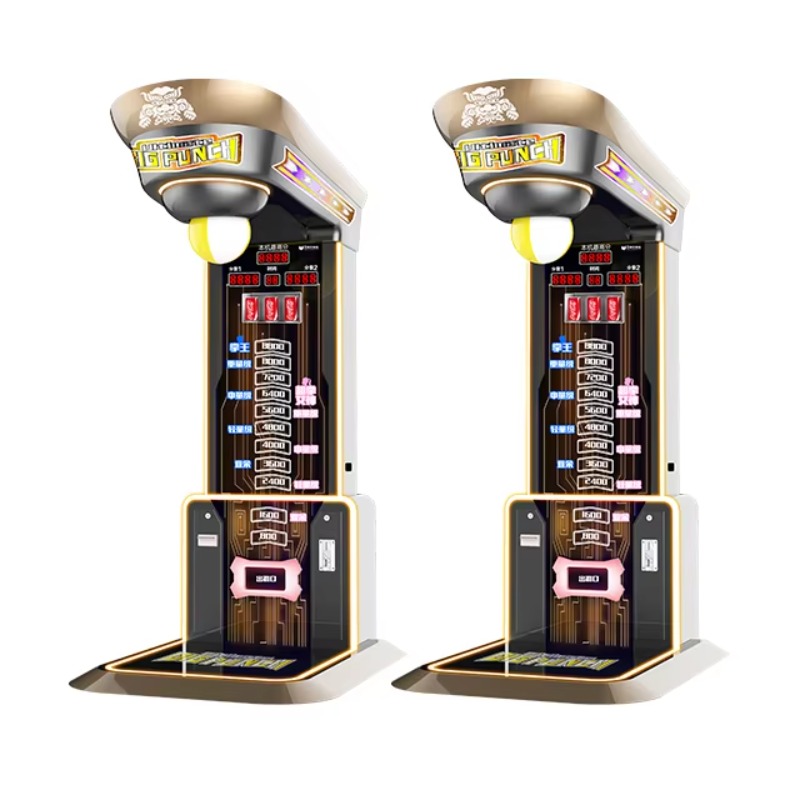 Arcade Games And Vending - آلة ملاكمة إلكترونية ترفيهية تعمل بالعملة