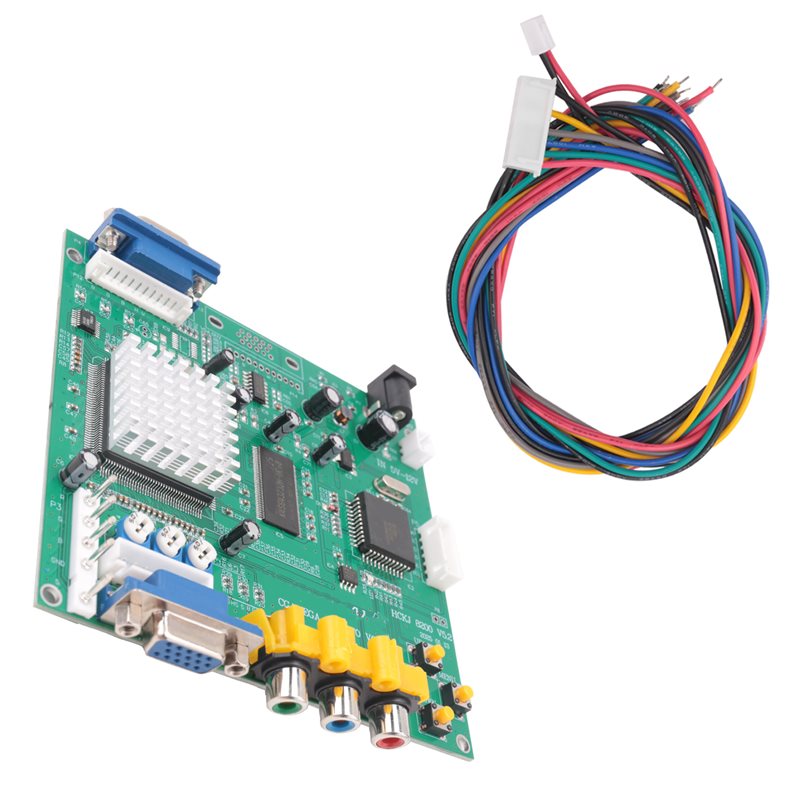 Usb Game Board Jamma - لوحة تحويل فيديو عالية الدقة GBS8200