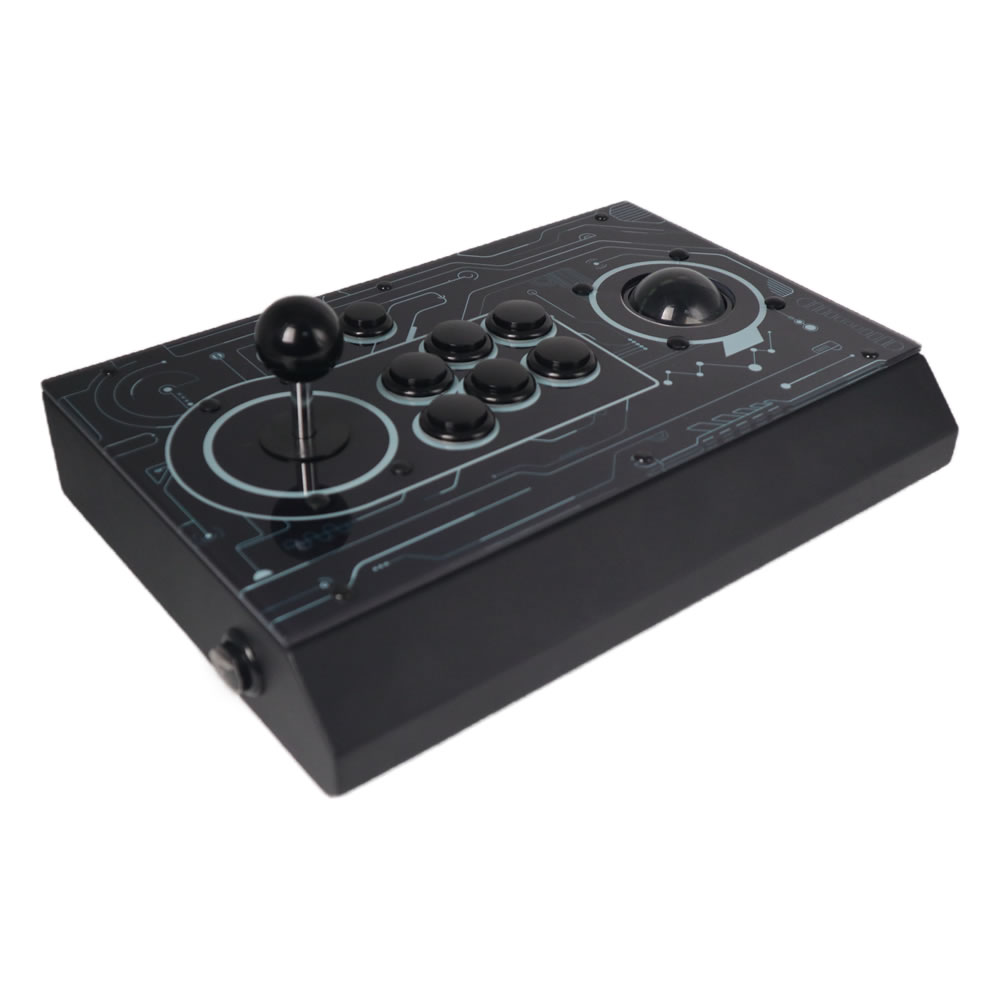 FightBox R10 عصا قتال أركيد مع - مراجعة Trackball Controller Arcade وسعره