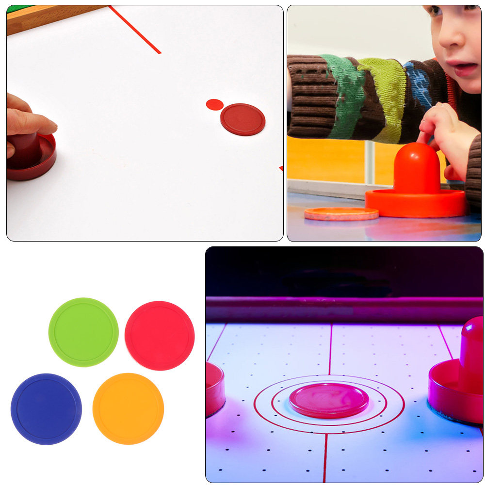 4 قطع من كرات البلاستيك البديل - مراجعة Air Hockey Table وسعره