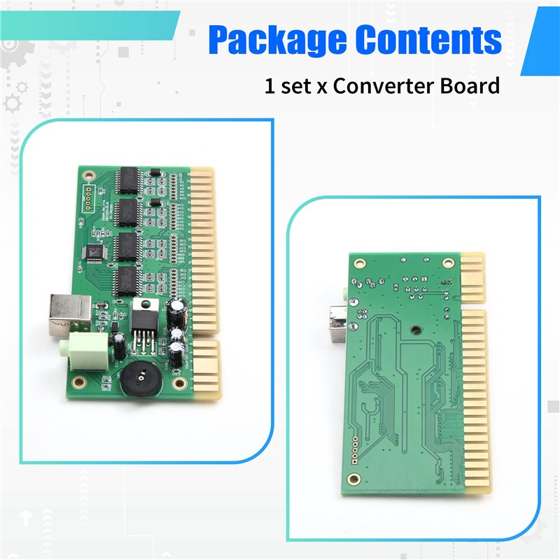 جهاز ألعاب أركيد جديد من MAME  - مراجعة Usb Game Board Jamma وسعره