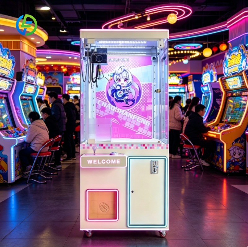 آلة بيع ذاتي بنظام المخلب، جها - مراجعة Arcade Style Vending Machine وسعره