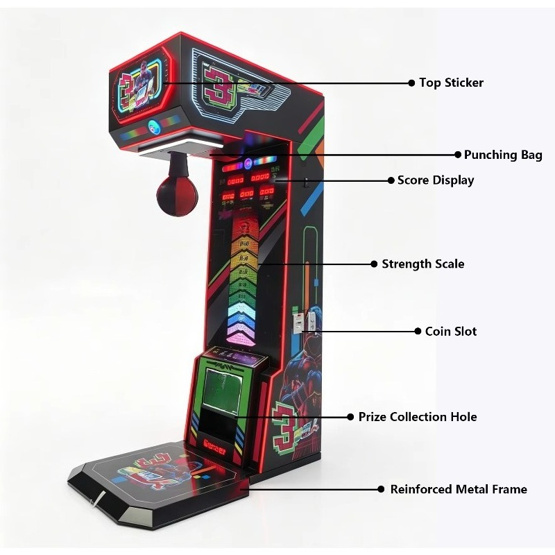 جهاز محاكاة الملاكمة الإلكترون - مراجعة Arcade Games & Vending Llc وسعره
