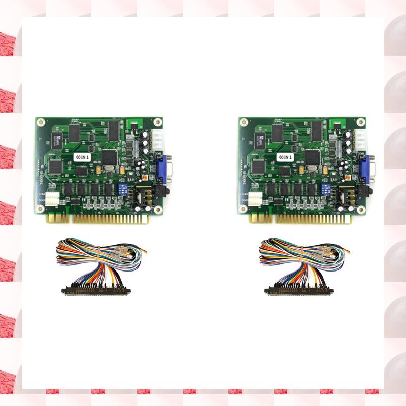ABGN 2X 60 في 1 متعدد المواد ل - مراجعة Usb Game Board Jamma وسعره