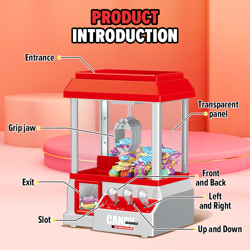 آلة ألعاب الأركيد ذات المخلب م - مراجعة Arcade Toy Vending Machine وسعره