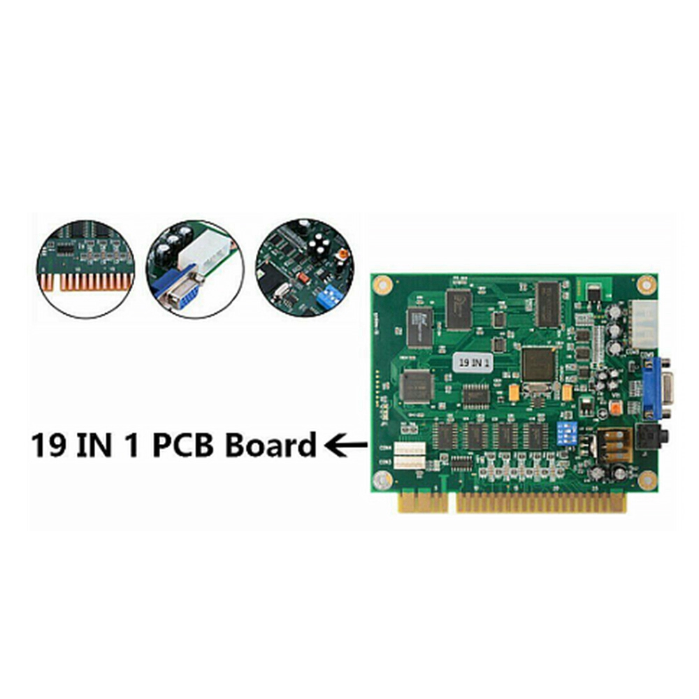 B68A 19 في 1 متعدد الميلاد لوح - مراجعة Usb Game Board Jamma وسعره