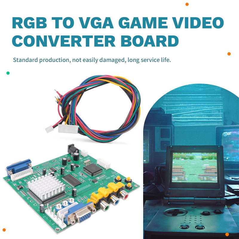 لوحة تحويل فيديو عالية الدقة A - مراجعة Usb Game Board Jamma وسعره